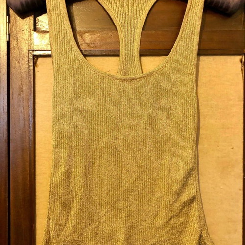 Rococo evening top with gold thread, new, size S