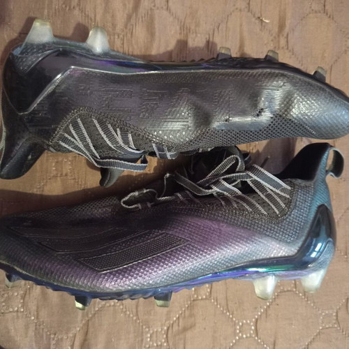 Adidas Cosmic 11.0 football boots size 43, black and purple