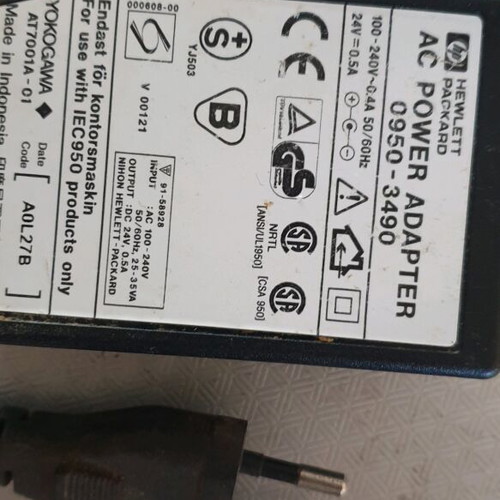 HP 0950-3490 D Printer Power Adapter like new for Deskjet
