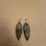 Leaf Earrings Slightly Worn
