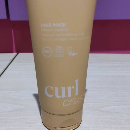 Hairlust Curl Crush hair mask 200ml new