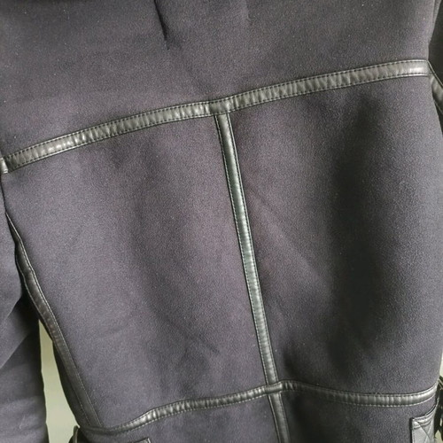 Zara short biker jacket used, black, size M
