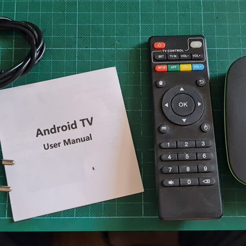 Android Smart TV Box 4K used with WiFi and Android 7.1