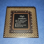 Intel Pentium MMX 233MHz processor like new