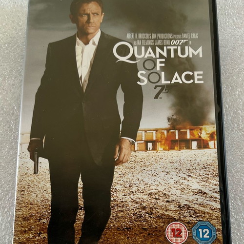 James Bond Quantum of Solace DVD used with English subtitles