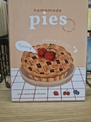 Homemade pies wooden decorative sign like new