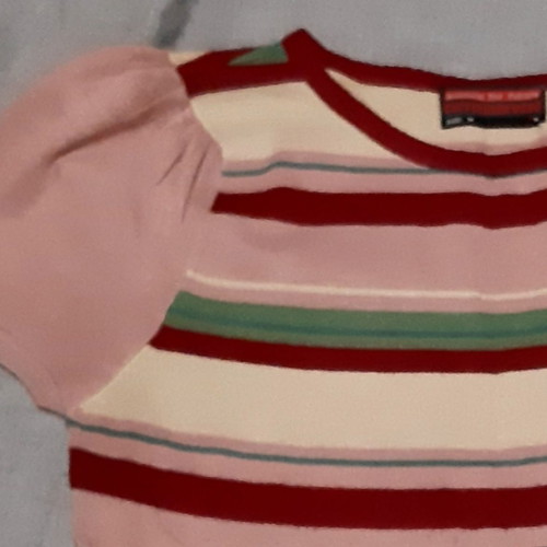 Mission for future striped knitted top, M/L