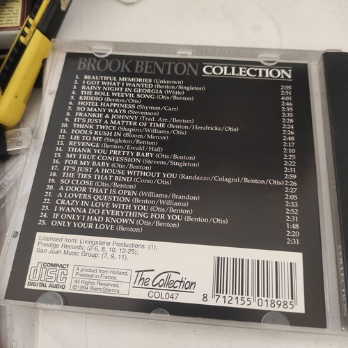 Brook Benton Collection CD σαν καινούργιο με 25 funk και soul τραγούδια