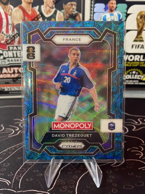 Panini Prizm Monopoly FIFA World Cup David Trezeguet Blue #12 σαν καινούργιο