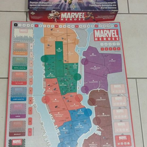 The Blue Amulet and Marvel Heroes used board games