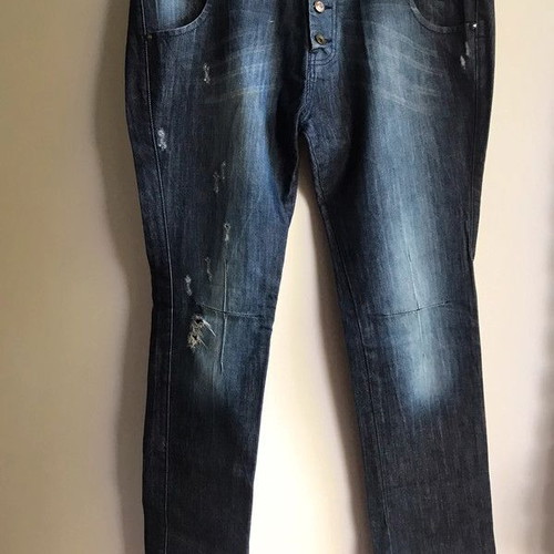 Sfera women's denim jeans used, size XL, blue