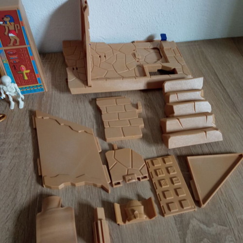 Playmobil Scooby-Doo! Adventure in Egypt 70365 used with pyramid parts