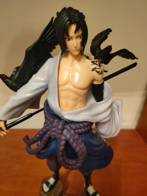 Sasuke Uchiha figure from Naruto anime like new