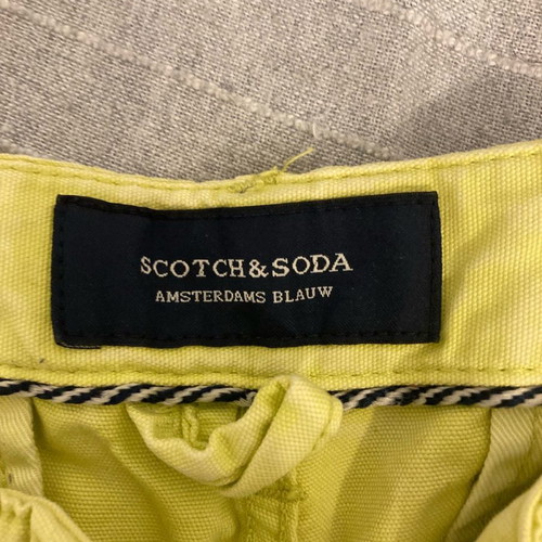 Scotch & Soda Theon W32 Shorts used, yellow