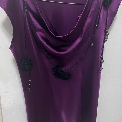 Burgundy blouse size M used