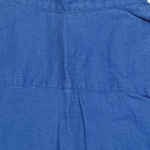 Massimo Dutti linen shirt size S like new, blue