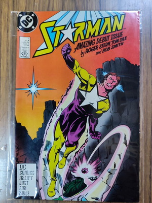 Starman comic used, English, DC Comics 1988