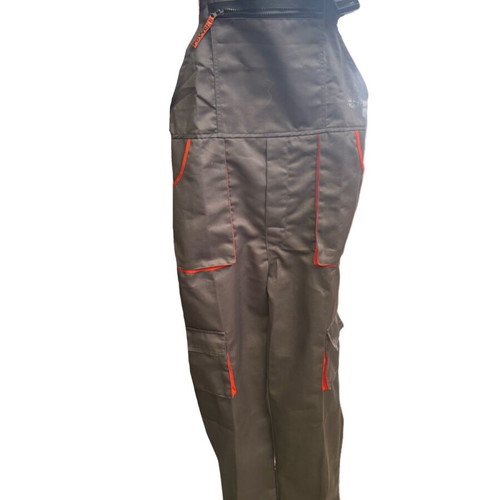 Men's Work Overalls new, reinforced fabric, grey