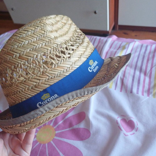 Straw summer hat Corona new