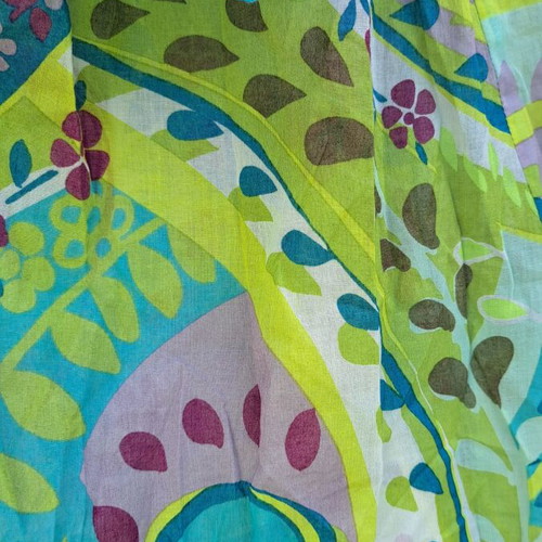 Promod colorful top like new, cotton, size M