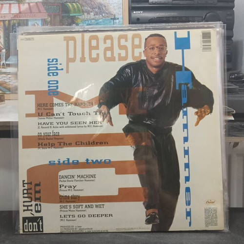 Mc Hammer Please Don't Hurt Em vinyl used, hip hop 1990