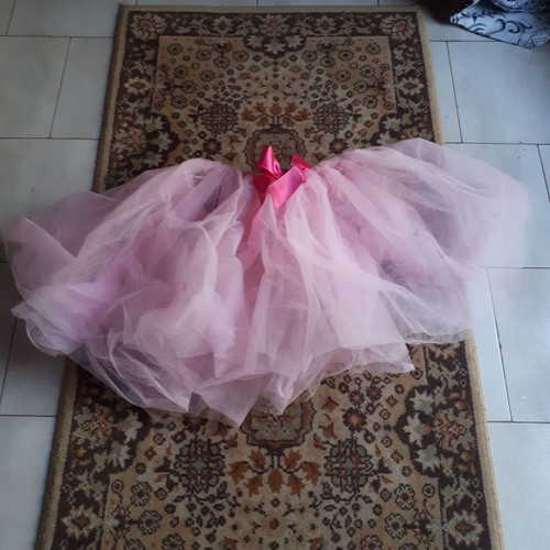 Ballerina tulle pink like new, hand-sewn