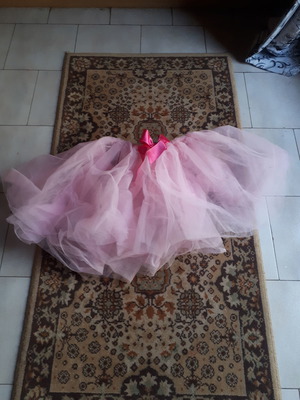 Ballerina tulle pink like new, hand-sewn