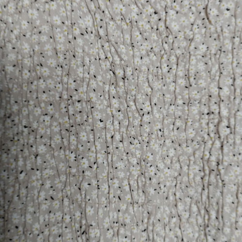 Summer dress used, size M, beige