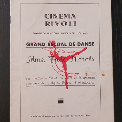 Cinema Rivoli Grand Recital De Danse magazine used