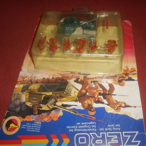 Code Zero Army Tank Set Mattel 1989 used
