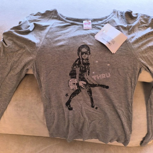 Sprint blouse new for 12-year-old girl gray