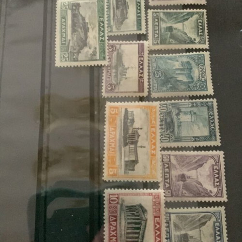 Topia A' 1927 Complete Stamp Series New