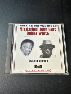 Mississippi John Hurt & Bukka White Shake ’Em On Down 2 CD blues set