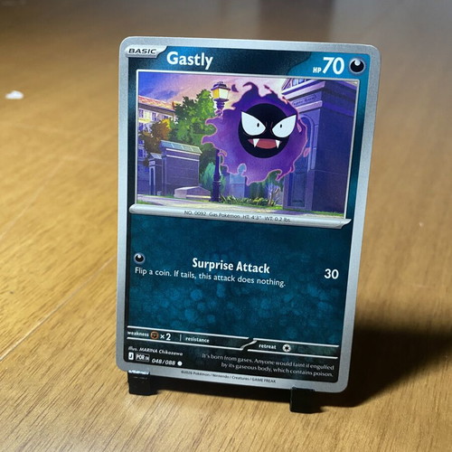 Gastly Pokemon card like new