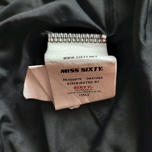Miss Sixty μεταλλικό μπλε κορμάκι καινούργιο Y2K