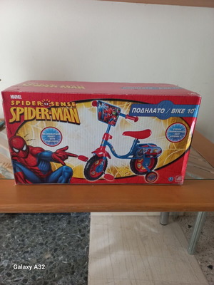 Παιδικό ποδήλατο Spider-Man καινούριο, κόκκινο