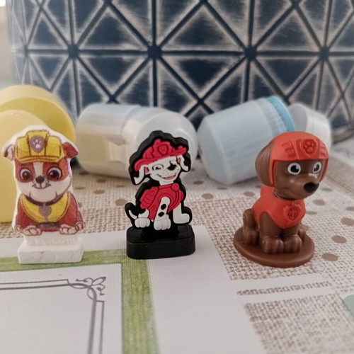 Paw Patrol figures by ION new, pack of 4 pieces