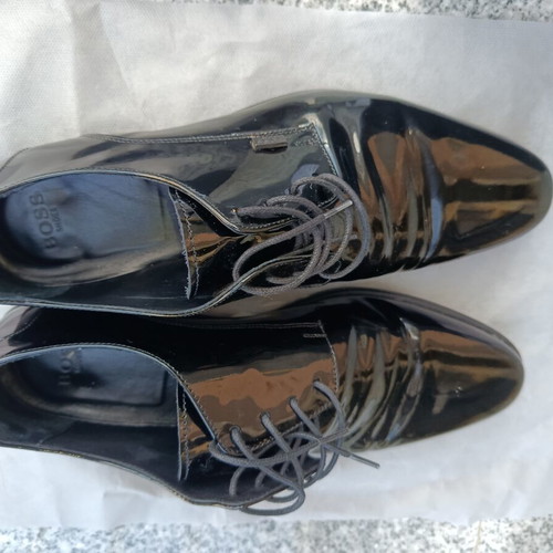 Boss Wedding Shoes Size 42 New, Black