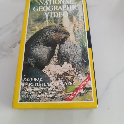 National Geographic Beaver: Architect of Nature VHS documentary with subtitles