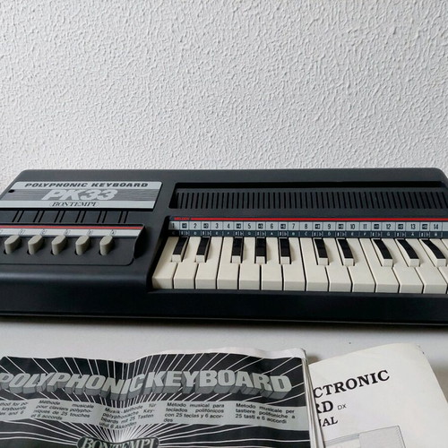 Bontempi PK33 Polyphonic Keyboard vintage, like new