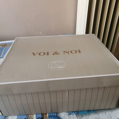 Voi and Noi women's leather boots like new, brown, size 39