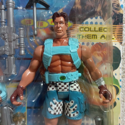 Max Steel bootleg vintage action figure sealed card