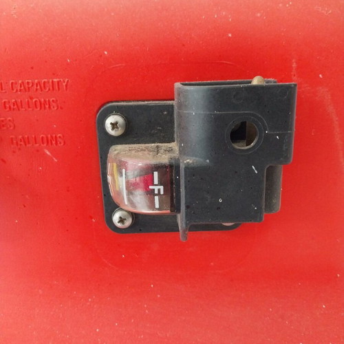 Quicksilver fuel tank with floater 25 liters like new