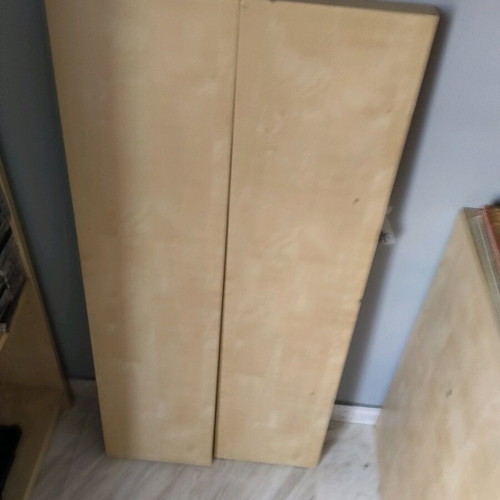 Shelves used, for wall mounting, 1.10×0.26 m