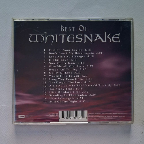 Whitesnake Best Of Whitesnake 2003 CD used, rock