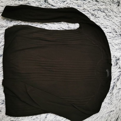 Dark brown blouse