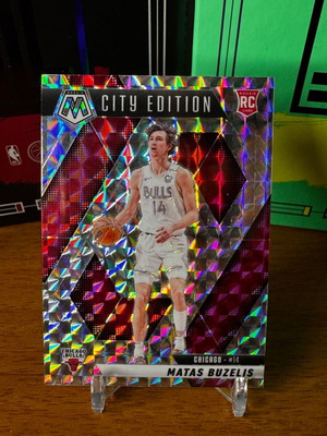 Κάρτα Panini Mosaic Basketball Matas Buzelis RC City Edition 2024-25