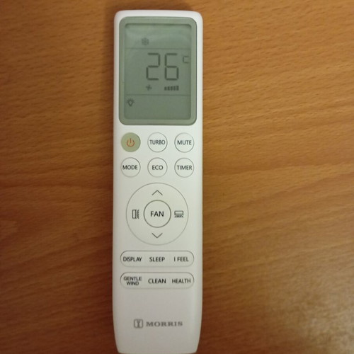 Morris AC remote control like new, good working condition