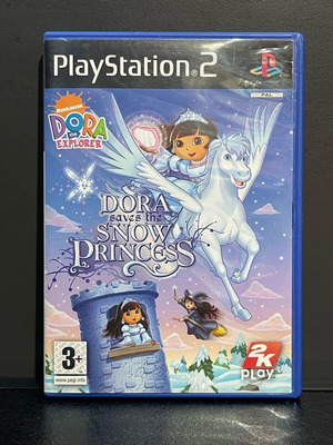 Dora Saves the Snow Princess PlayStation 2 game used