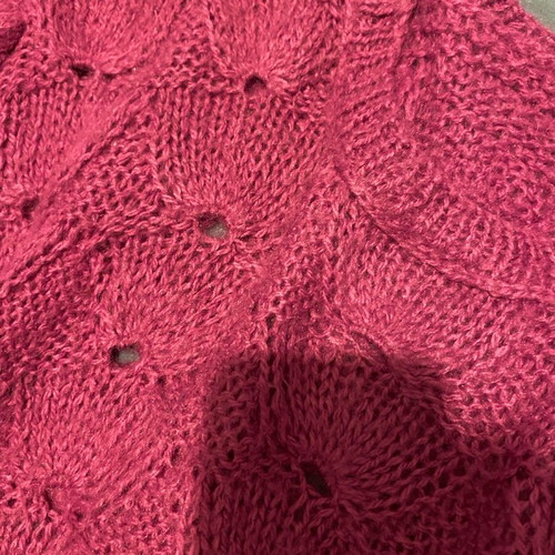 Vintage knitted sweater like new, purple, size M-L